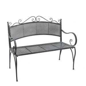 Provence bench grey l107,5xw50,5xh91cm