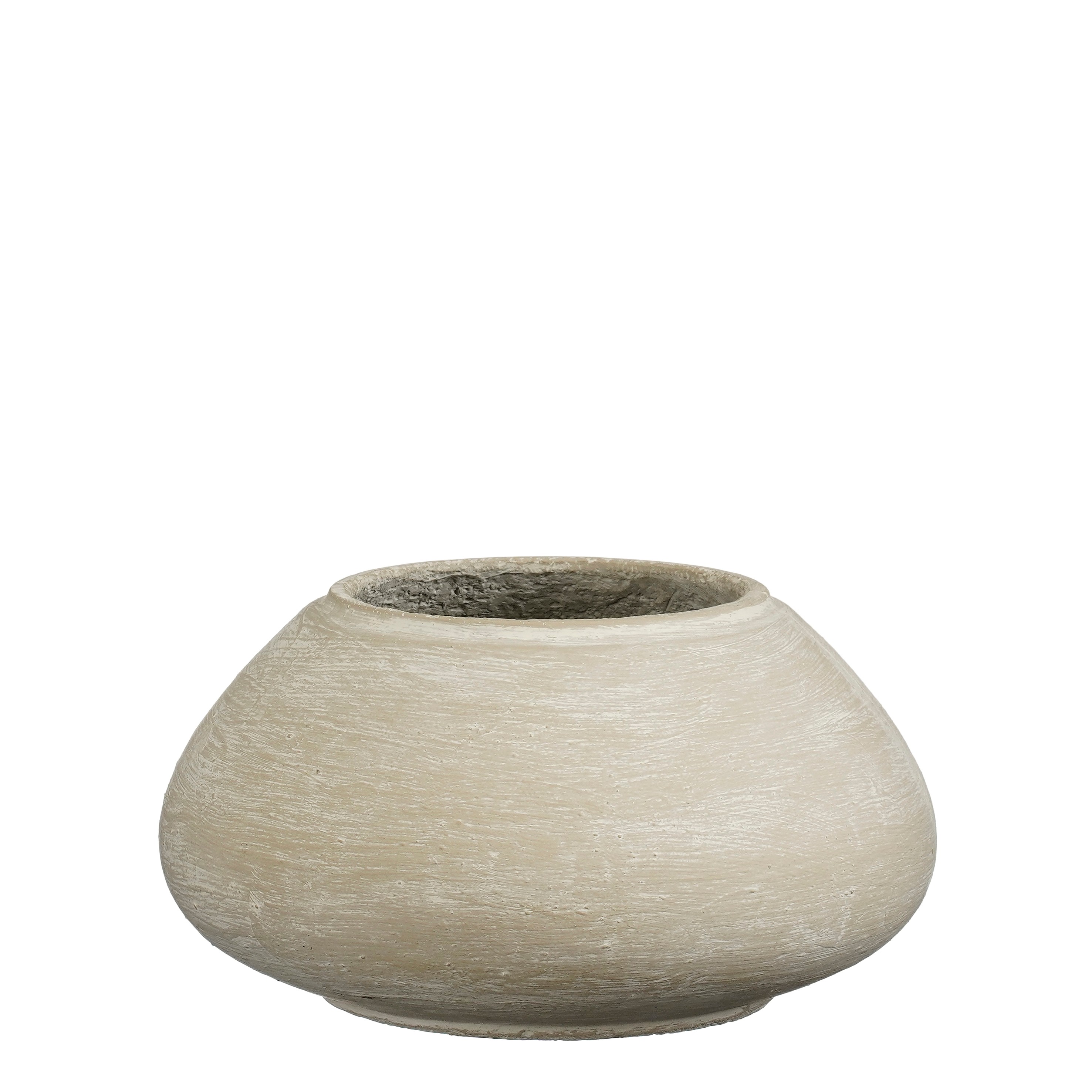 Kulatý květnáč Ares hnědý v15, p28,5 cm