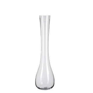 Fortune vase glass 90x23cm