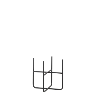 Sparta plant stand black 18,5 x 18,5 x 25 cm